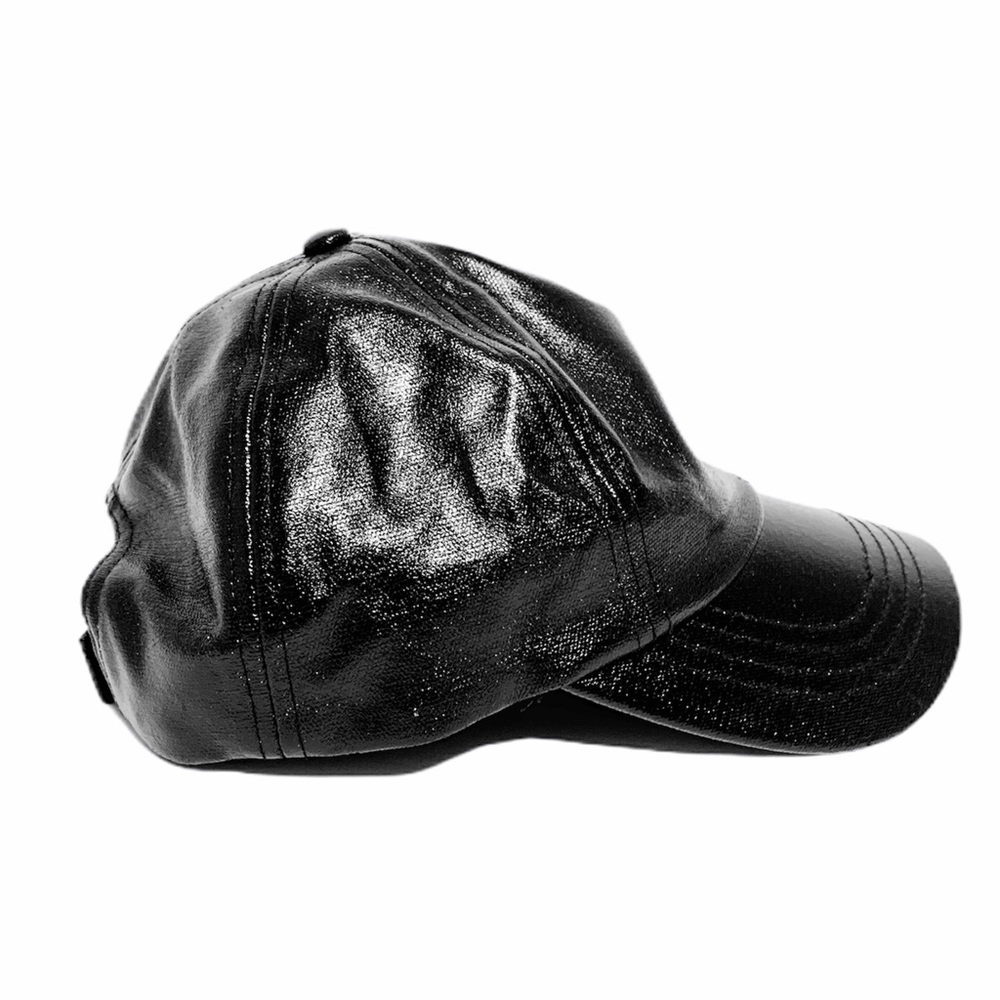 ❣️2/$45❣️ Faux Leather Cap With Adjustable Back - Picture 3 of 3